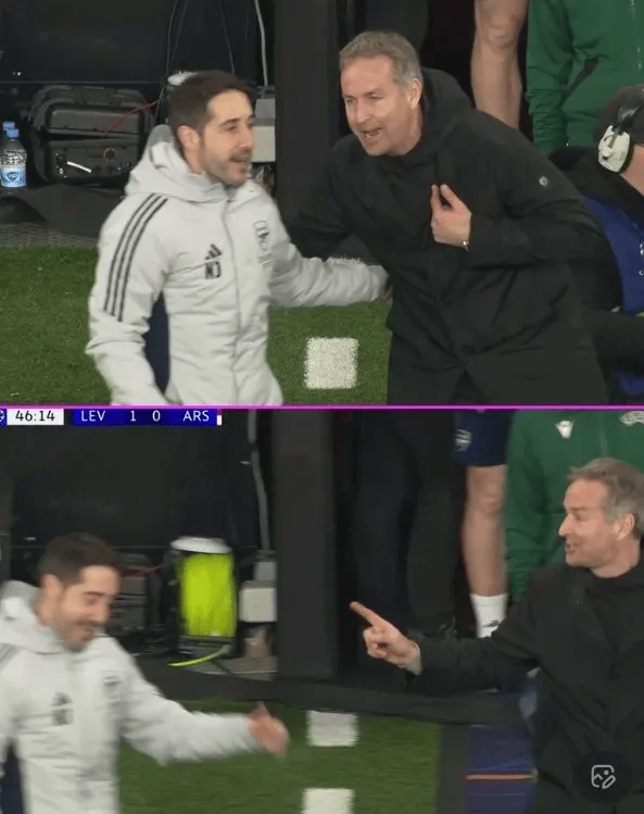 开云体育app-利用角球机会破门后,药厂主帅与阿森纳定位球教练交流心得